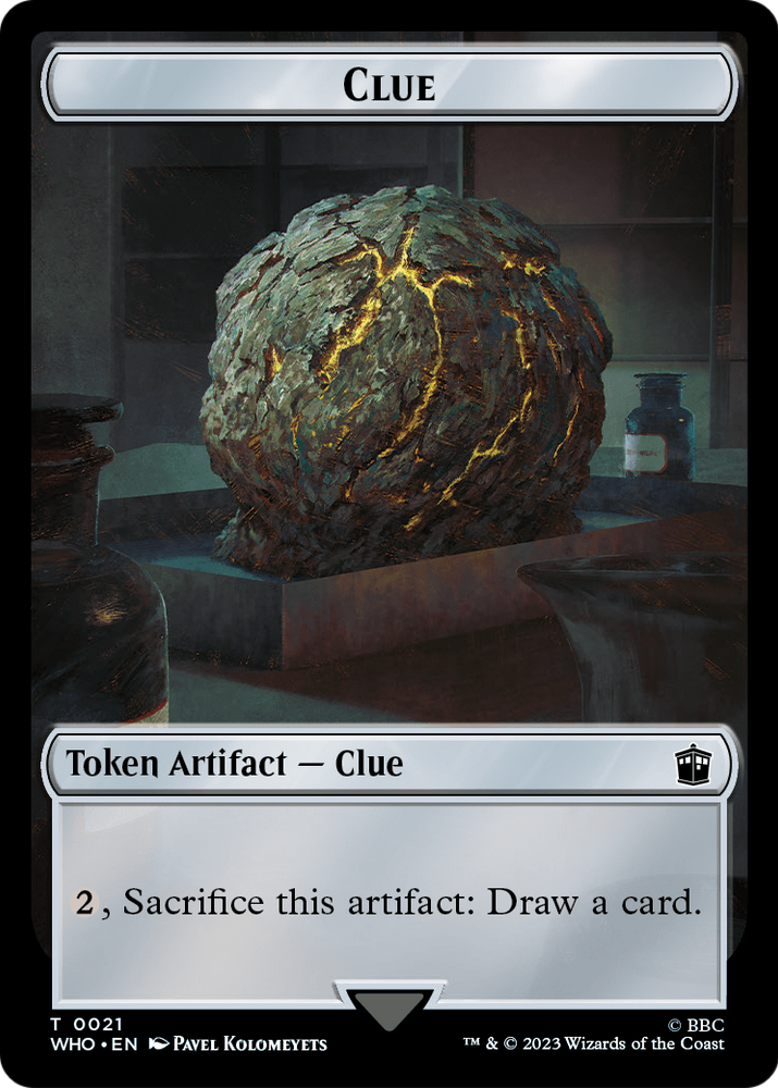 Clue (TWHO-021) [Doctor Who Tokens]