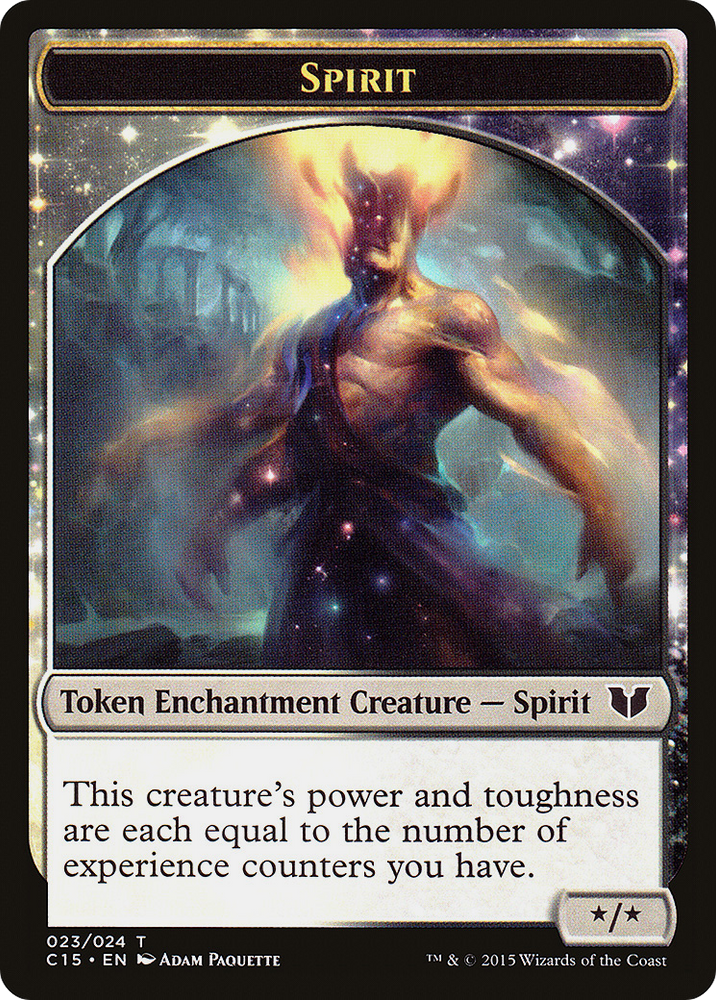 Spirit (023) // Cat Double-Sided Token (C15-23 // 3) [Commander 2015 Tokens]