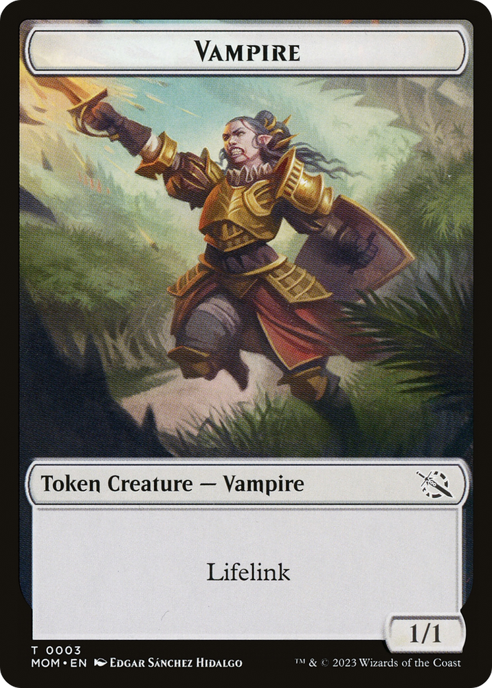 Vampire (TMOM-003) [March of the Machine Tokens] Foil