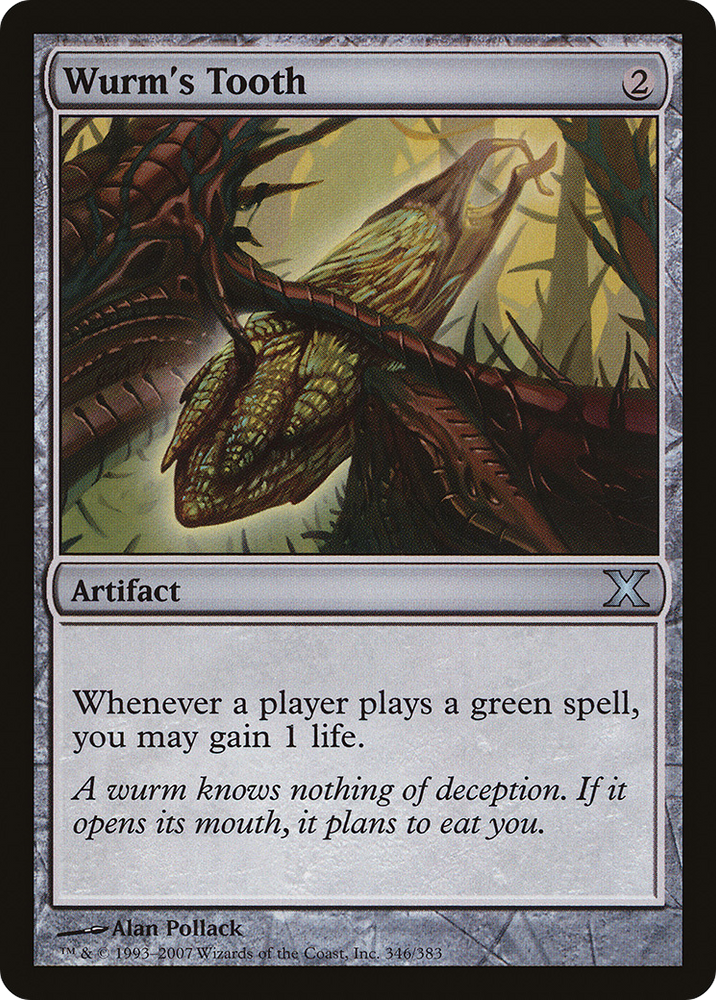 Wurm's Tooth (10E-346) [Tenth Edition]