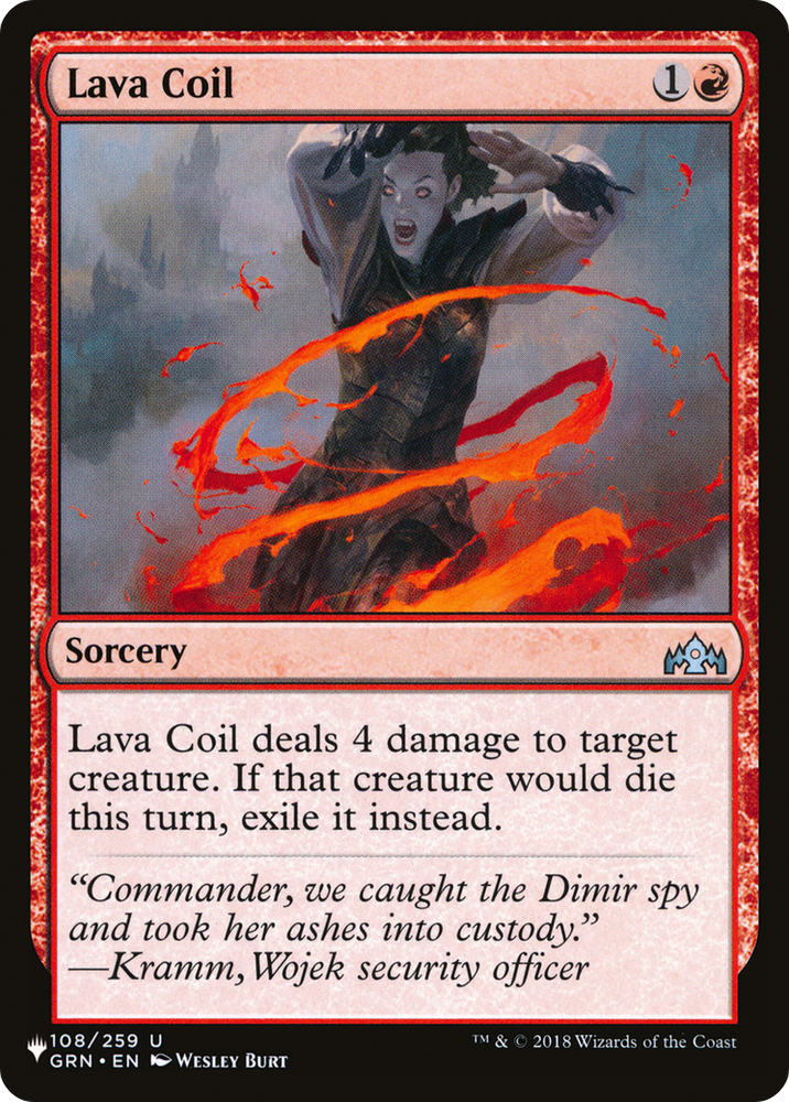 Lava Coil (LIST-108) [The List Reprints]
