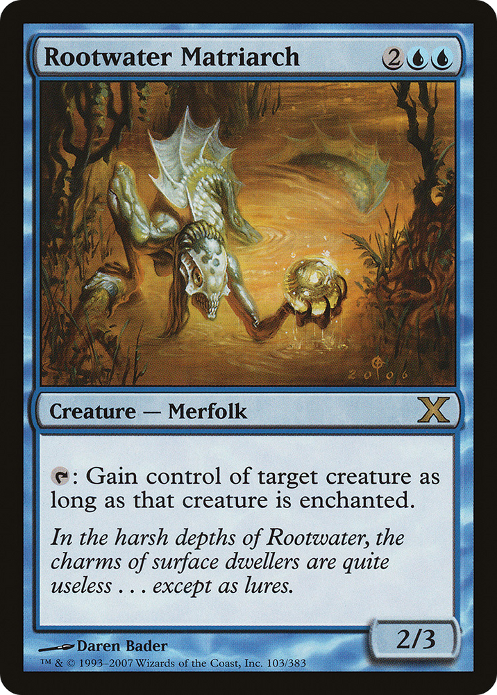 Rootwater Matriarch (10E-103) [Tenth Edition] Foil