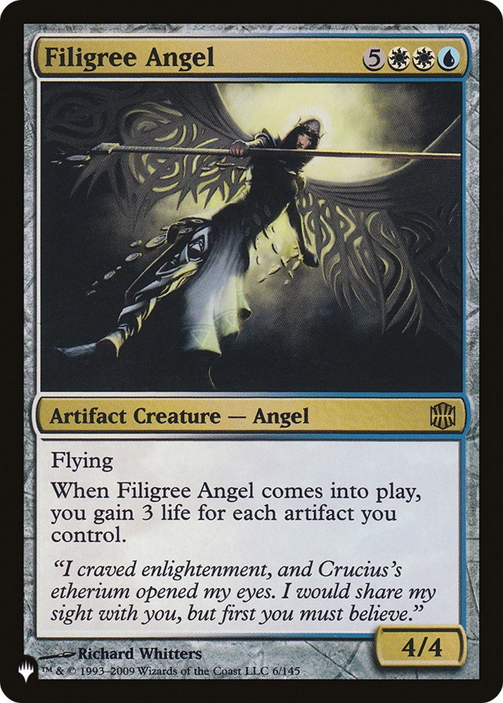 Filigree Angel [The List]
