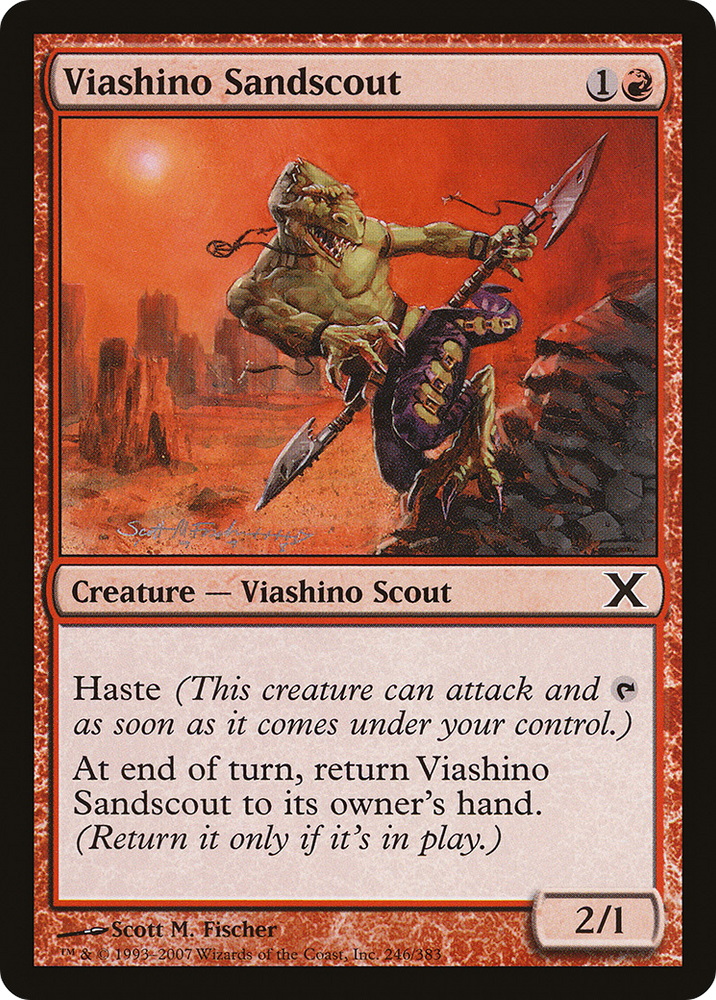 Viashino Sandscout (10E-246) [Tenth Edition]