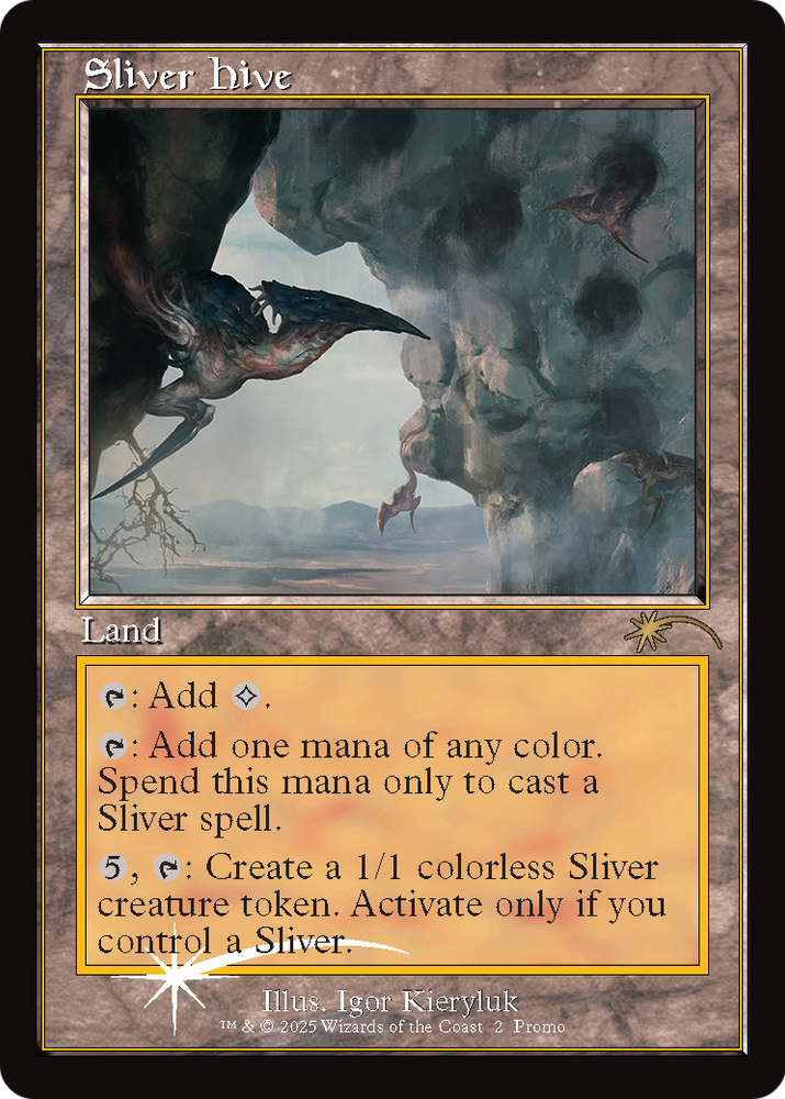 Sliver Hive (Retro Frame) [Secret Lair Drop Series]