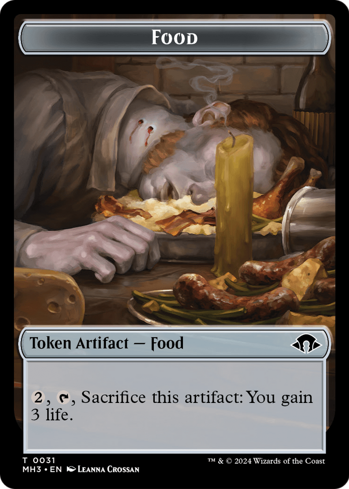 Food (TMH3-031) [Modern Horizons 3 Tokens] Foil