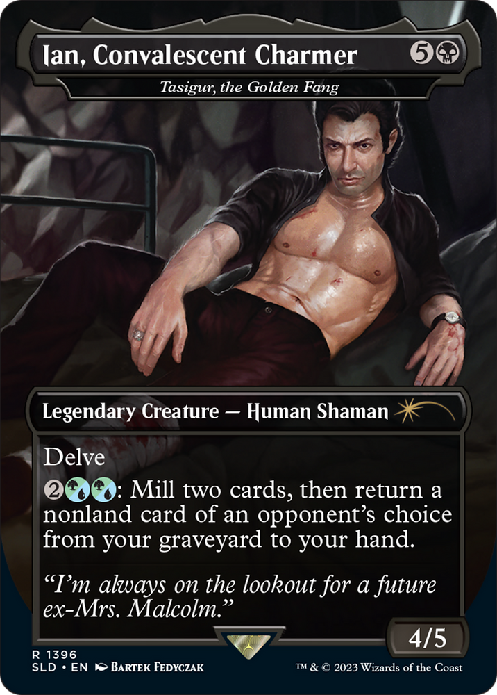 Ian, Convalescent Charmer - Tasigur, the Golden Fang [Secret Lair Drop Series]