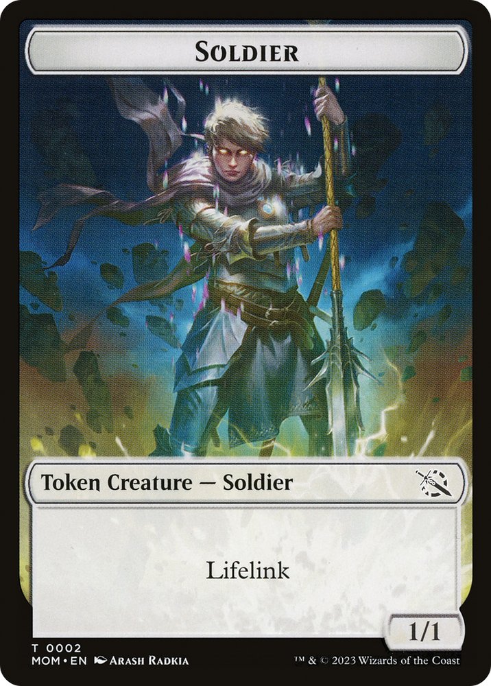 Soldier (TMOM-002) [March of the Machine Tokens]