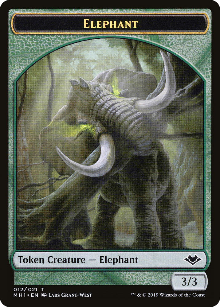 Elephant (TMH1-012) [Modern Horizons Tokens]