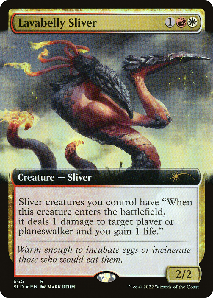 Lavabelly Sliver (Extended Art) [Secret Lair Drop Promos]
