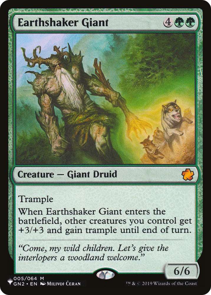 Earthshaker Giant [The List]