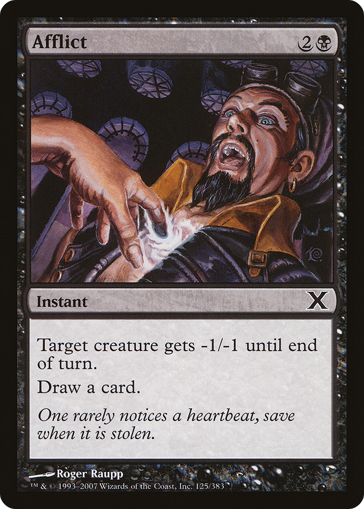 Afflict (10E-125) [Tenth Edition] Foil