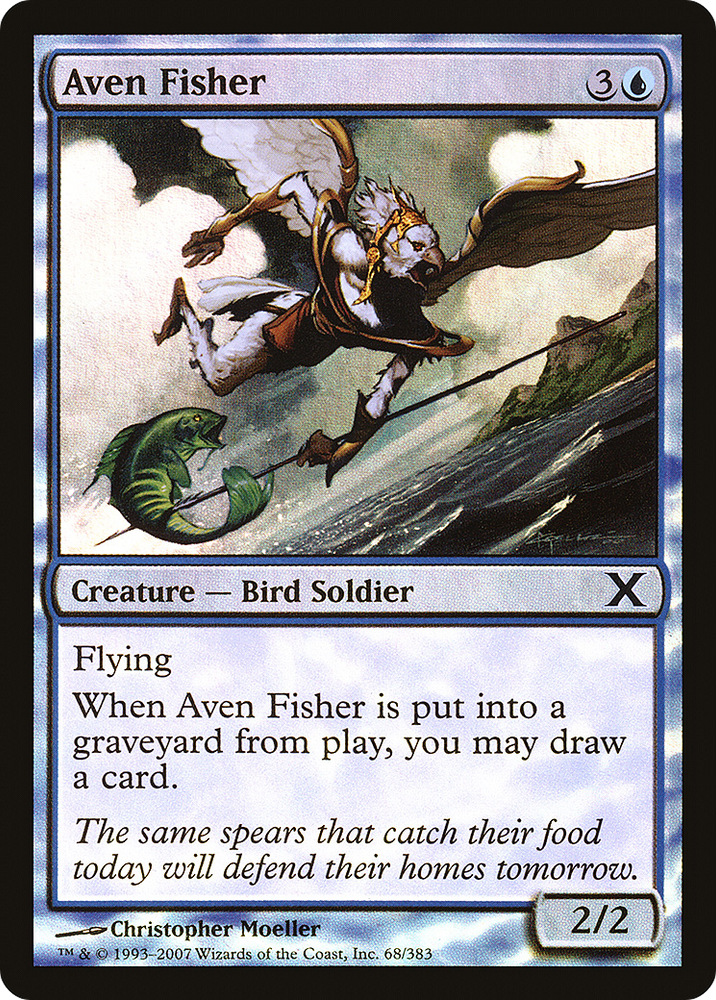 Aven Fisher (10E-68★) [Tenth Edition] Foil