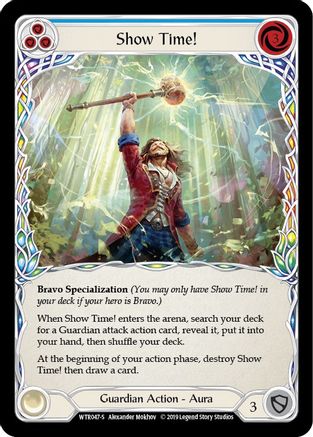 Show Time! (WTR047) - Welcome to Rathe Unlimited Edition Rainbow Foil