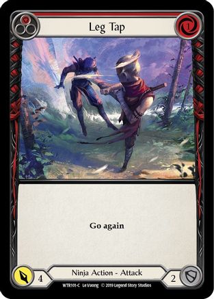 Leg Tap (Red) (WTR101) - Welcome to Rathe 1st Edition