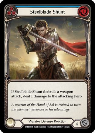 Steelblade Shunt (Blue) (WTR128) - Welcome to Rathe Unlimited Edition