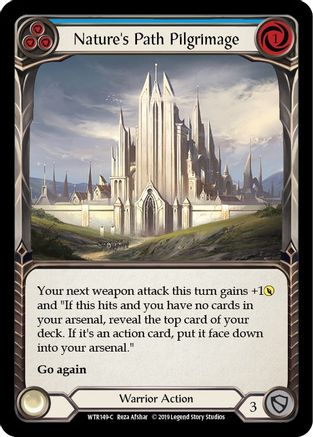 Nature's Path Pilgrimage (Blue) (WTR149) - Welcome to Rathe Unlimited Edition