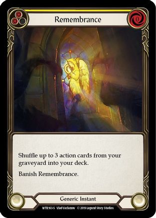 Remembrance (WTR163) - Welcome to Rathe 1st Edition