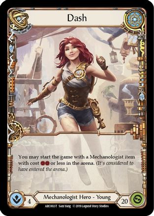 Dash // Nebula Blade (ARC002) - Arcane Rising 1st Edition