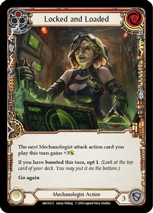 Locked and Loaded (Red) (ARC032) - Arcane Rising Unlimited Edition