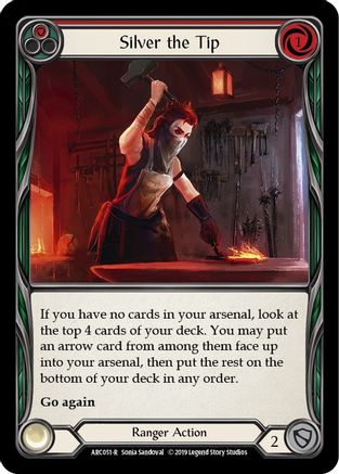 Silver the Tip (Red) (ARC051) - Arcane Rising Unlimited Edition