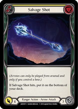 Salvage Shot (Yellow) (ARC067) - Arcane Rising 1st Edition
