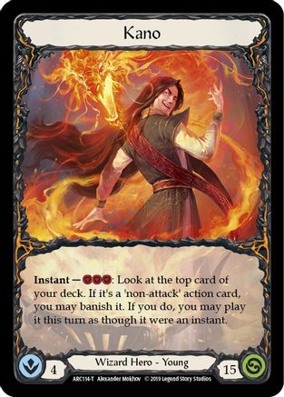 Kano // Nebula Blade (ARC114) - Arcane Rising Unlimited Edition