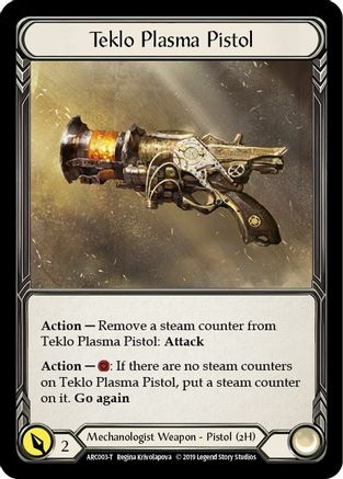 Teklo Plasma Pistol // Viserai, Rune Blood (ARC003) - Arcane Rising Unlimited Edition