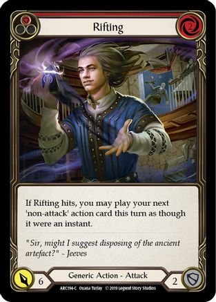 Rifting (Red) (ARC194) - Arcane Rising Unlimited Edition