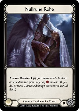Nullrune Robe (ARC156) - Arcane Rising Unlimited Edition