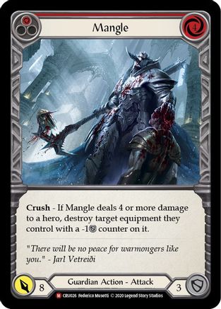 Mangle (CRU026) - Crucible of War Unlimited Edition