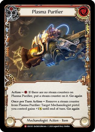 Plasma Purifier (CRU105) - Crucible of War Unlimited Edition Rainbow Foil