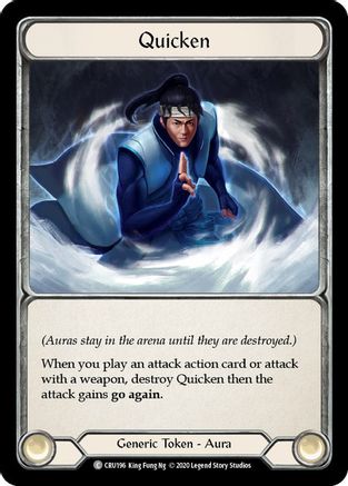 Quicken (CRU196) - Crucible of War Unlimited Edition Rainbow Foil