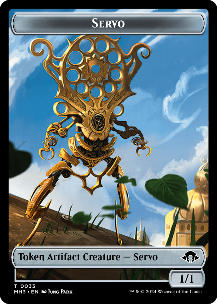 Servo (TMH3-033) [Modern Horizons 3 Tokens] Foil