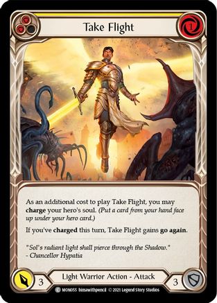 Take Flight (Yellow) (MON055) - Monarch Unlimited Edition