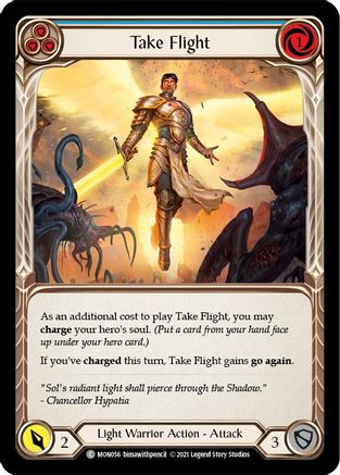 Take Flight (Blue) (MON056) - Monarch 1st Edition
