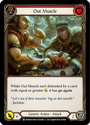 Out Muscle (Red) (MON248) - Monarch Unlimited Edition