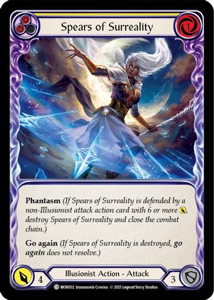 Spears of Surreality (Yellow) (MON102) - Monarch Unlimited Edition
