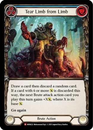 Tear Limb from Limb (MON222) - Monarch Unlimited Edition Rainbow Foil