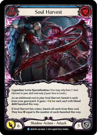 Soul Harvest (MON198) - Monarch 1st Edition Rainbow Foil