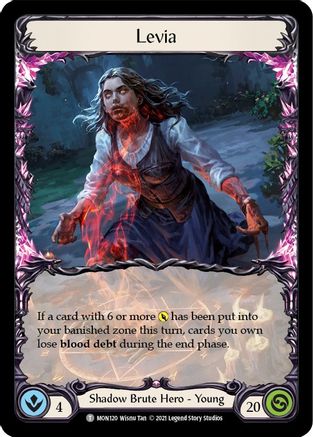 Levia // Ravenous Meataxe (MON120) - Monarch Unlimited Edition