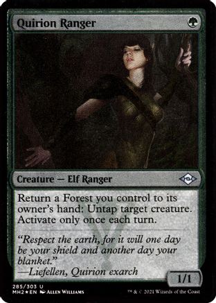Quirion Ranger (Foil Etched) [Modern Horizons 2]