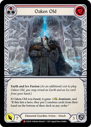Oaken Old (ELE005) - Tales of Aria Unlimited Edition Rainbow Foil