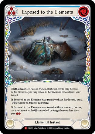 Exposed to the Elements (ELE093) - Tales of Aria Unlimited Edition