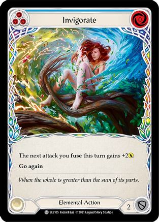 Invigorate (Blue) (ELE105) - Tales of Aria Unlimited Edition