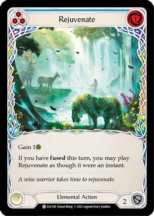 Rejuvenate (Blue) (ELE108) - Tales of Aria Unlimited Edition