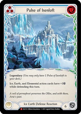 Pulse of Isenloft (ELE114) - Tales of Aria Unlimited Edition Rainbow Foil
