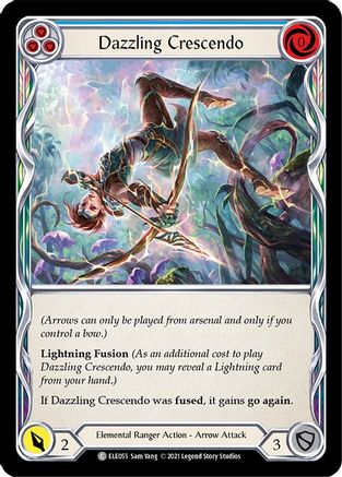 Dazzling Crescendo (Blue) (ELE055) - Tales of Aria Unlimited Edition