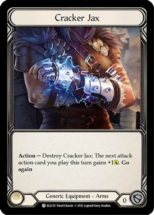Cracker Jax (ELE235) - Tales of Aria Unlimited Edition Rainbow Foil
