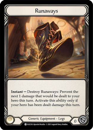 Runaways (ELE236) - Tales of Aria 1st Edition Cold Foil